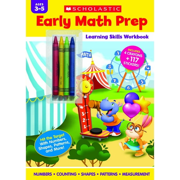 Early Math Prep Learning Skills Workbook (Paperback)