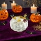 thumbnail image 2 of Figurita de Calabaza Soplada a Mano, Calabaza de Cristal, de Colección, Decoraciones de Halloween y Acción de Gracias, Transparente, 2 of 6