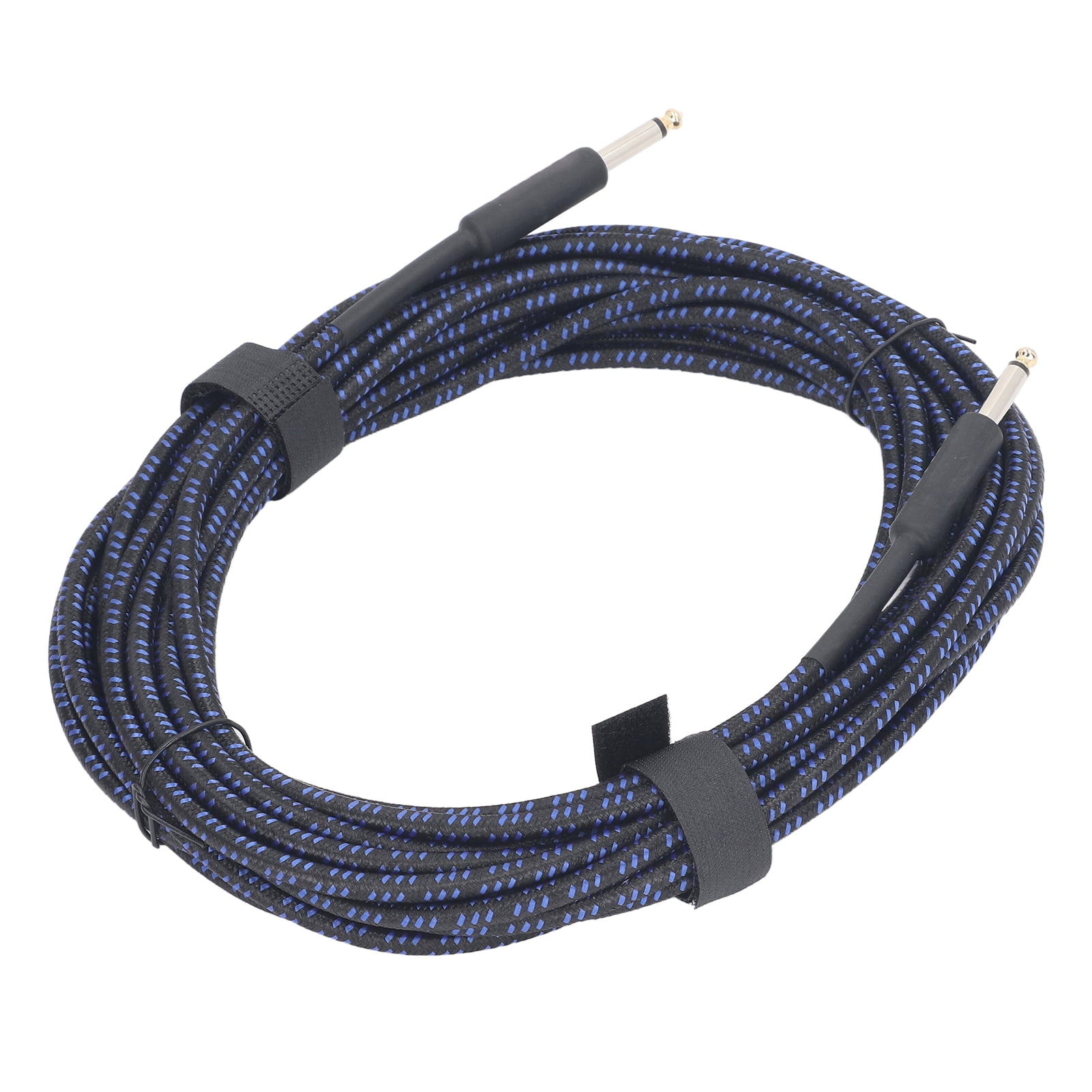 BIMZUC 32.8ft 10m Instrument Cable Musical Electric Guitar Bass Connection High Shielding Blue Audio Cord