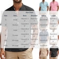 thumbnail image 2 of Guluxicc Men's Cotton V-Neck Shirts with Pocket Button Short Sleeve Shirts for Everyday Wear Summer Casual Outfits, 2 of 6