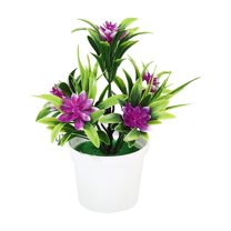 Exquisite Artificial Bonsai Tree Decorative Silk Potted Plant No Maintenance Faux Bonsai for an Elegant Touch in Home, Office, Wedding & Party Displays