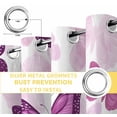 thumbnail image 6 of Purple Butterflies Blackout Curtains for Bedroom/Living Room, Thermal Insulated Kitchen Curtains, Spring Summer Butterfly Grommet Darkening Window Treatment Drapes 52"x72"x2, 6 of 8