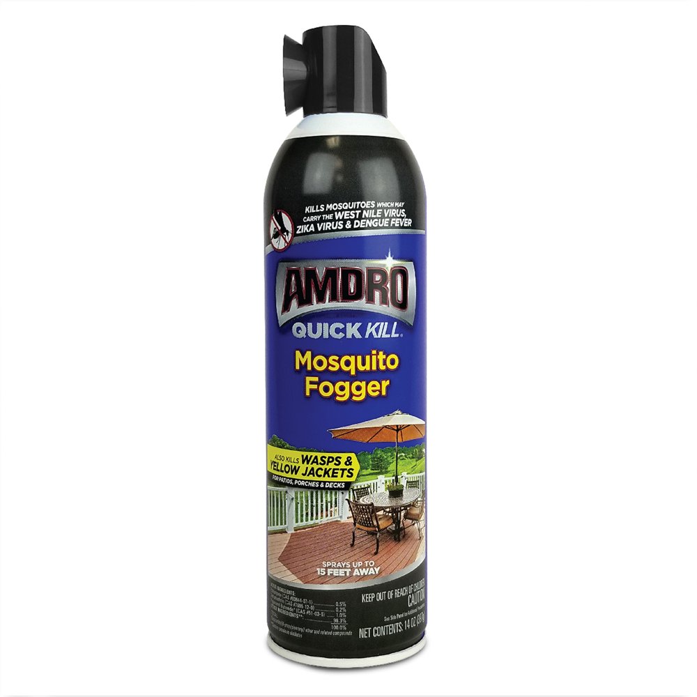 Amdro Quick Kill Mosquito Killer Aerosol Fogger, 14oz