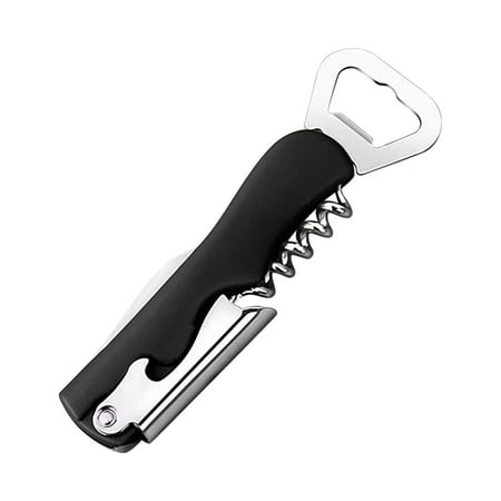 

Helpful Gadgets for Elderly Opening Set Opener for Old Corks Home Steel Opening Tools 4 In 1 Stainless Steel Enhanced Pneumatic Corkscrew Cute Can Opener Small Bottles