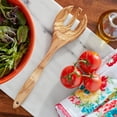 thumbnail image 2 of The Pioneer Woman Wood Salad Tong, 2 of 8