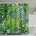 thumbnail image 1 of Machine Washable Antibacterial Polyester Fabric Shower Curtain, 1 of 5