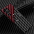 thumbnail image 2 of Funda magnética de fibra de carbono de lujo para Magsafe Samsung S22 Ultra S21 S23 S24 Plus S22ultra S22Plus S23 + S24 + cubierta mate, 2 of 4