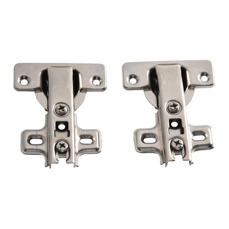 2Pcs Blind Corner 90 Degree Kitchen Cabinet Concealed Angular Door Hinge Set
