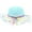 Blue, variant on Kids Sun Hat Tea Party Garden Party Hats Easter Wide Brim Summer Beach Hat for Boys Girls Toddler Outdoor Play Travel Lightweight Breathable