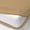 Taupe Solid, variant on PURE DREAMS-100% Cotton, 400 TC, 1 PC Zipper Fitted Sheet Only, 22" Deep Pocket, Mattress Cover & Protectors-Taupe Solid, Twin Size