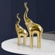 thumbnail image 5 of Estatuillas de oficina Zulema 2 uds Hijo Oro linda escultura, 5 of 8