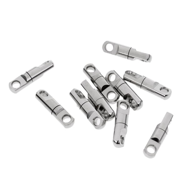 Conectores de señuelo de línea giratorios Baoblaze Giratorio pesado 10 piezas 4 mm