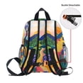 thumbnail image 5 of FORMRS Kids School Backpack with Front Zippered Pocket 12" Student Travel Daypack, Art Path, 5 of 6