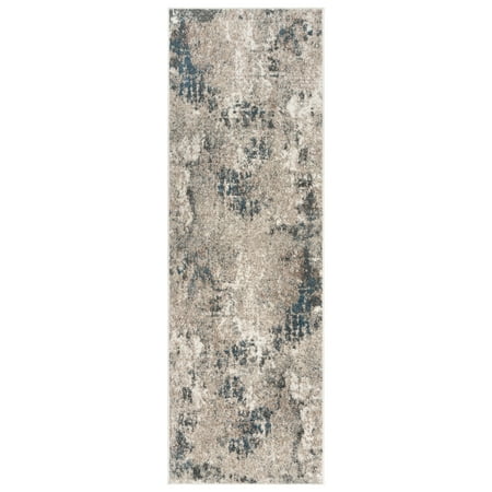 Gertmenian Heirloom Huma Modern Abstract Beige Indoor Area Rug, 2x8 Runner