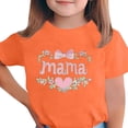 thumbnail image 3 of SROBPTY Teen Girls Summer Short Sleeve Tops Print Breathable Crew Neck Tee Shirts for Daily Wear 3-15 Years, 3 of 5