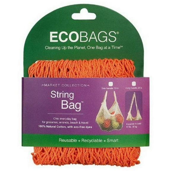 ECOBAGS Organic Cotton Mango Tote Handle String Bag