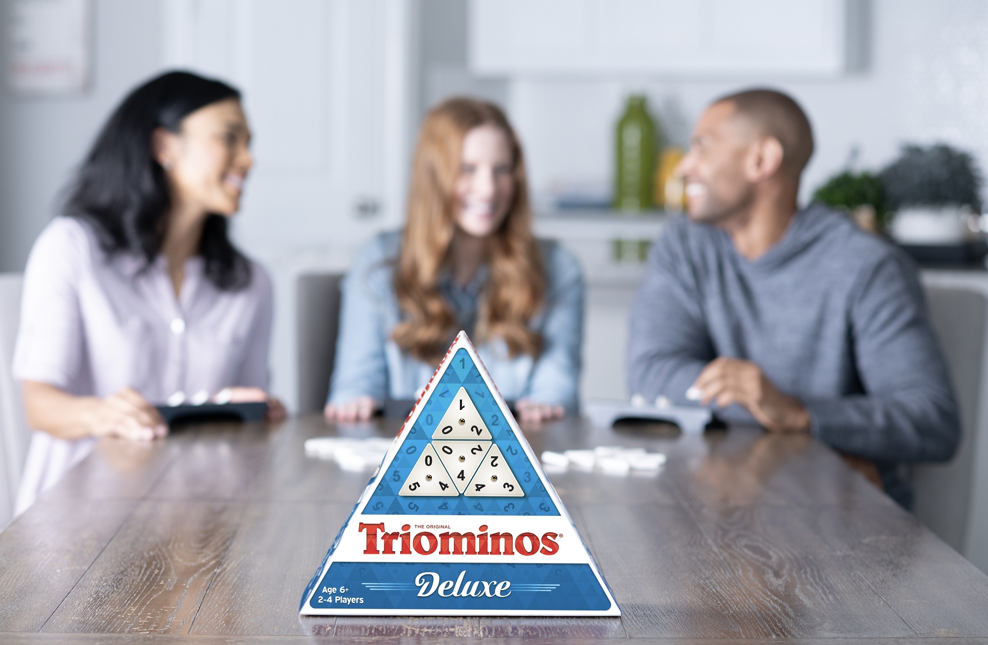 Pressman Deluxe Tri-Ominos Game – Triangular Tile Strategy Game photo 4