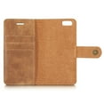 thumbnail image 6 of Mignova Folio Case with Card Slot and Detachable Magnetic Hard Case for Apple iPhone 7 / 8 / SE 2020 / SE 2022 (Brown), 6 of 6