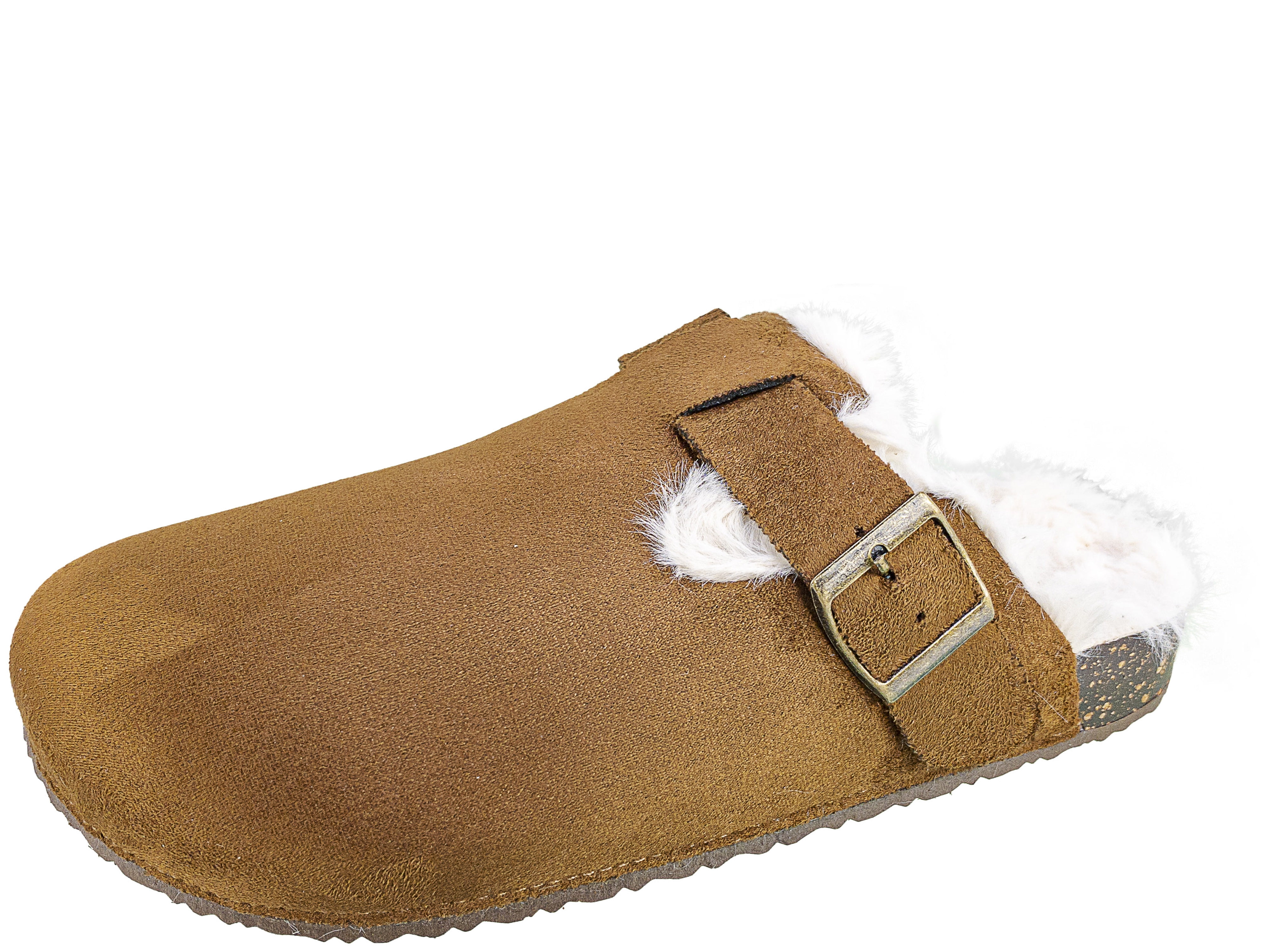 secret treasures classic suede clog slipper