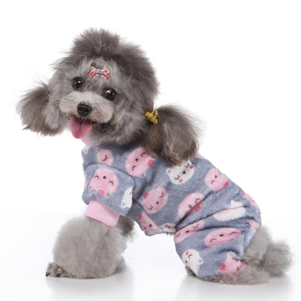 Pet Dog Clothing Lovely Pajamas For Small Dogs, Puppy Autumn & Winter ...