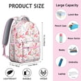 thumbnail image 6 of Stylish Flamingo Backpack for School & Travel - Waterproof Laptop Bookbag with Multiple Pockets, Cute Durable Backpack for College Students, Women & Men, Trendy Campus Accessory, 6 of 6