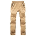 thumbnail image 2 of Cowsor Big Kids Boys Girls Fashion Outdoor Waterproof Lightweight Convertible Quick Dry Pants Hiking Trekking Casual Bottoms, 2 of 6