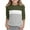 Army Green, variant on Cethrio Girls 3/4 Sleeve Tops Size 10-12, Soft Casual Crew Neck Pullover Girls T-Shirts Pink