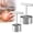 C, variant on Large size apple core separator Home cooking ingredient prep,Fruit peeler,Stainless steel-B