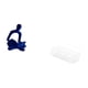 thumbnail image 5 of Figura de pensador abstracto,Estatua de pensador abstracto,decoración para el hogar,Cesta de almacenamiento,Cesta organizadora de almacenamiento de cocina colgante de alambre,Organizador de, 5 of 8