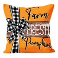 thumbnail image 2 of PiGOGI Thanksgiving Pillow Covers Pumpkin Maple Leaf Print Throw Pillow Cases Fall Cushion Covers Soft Home Decor for Sofa Bedroom, 2 of 7