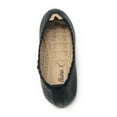 thumbnail image 5 of Victoria K Perforated Dot With Gold Ornament Ballerina Flats (Women), 5 of 5