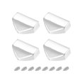 thumbnail image 1 of Cremallera Cola Clip Unique Bargains 4uds Zinc Aleación Tono Plateado 0,75 Pulgadas, 1 of 7