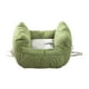 thumbnail image 2 of Asiento De Coche Para Perros Asiento De Coche De Seguridad Para Viajes De Mascotas Portátil Asiento Trasero Delantero Portador De Mascotas Verde Sunnimix Asiento elevador de coche para mascotas, 2 of 8