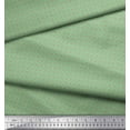 thumbnail image 2 of Soimoi Green Cotton Cambric Fabric Artistic Geometric Print Sewing Fabric Yard 42 Inch Wide, 2 of 3
