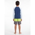 thumbnail image 6 of Reebok Boys Swim Trunks with Elastic Drawstring Waistband and UPF 50+ Protection, Sizes 4-18, 6 of 7