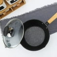 thumbnail image 4 of Charola para hornear Olla De Cocina De Hierro, Tapa De Vidrio Endurecido, Gachas, Accesorios De Cocina Fáciles De Limpiar, 18 Cm 18 cm Magideal Charola para hornear, 4 of 7