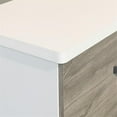 thumbnail image 6 of Better Home Products Xia 5 Drawer Chest of Drawers in White & Gray Oak, 6 of 6