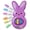 Purple, variant on Hey Buddy Hey Pal Peeps Eggmazing Easter Egg Decorator Plastic Yellow