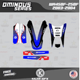 thumbnail image 2 of Kalair GFX Graphics Kit for Yamaha WR450F (2003-2004) Ominous Series, 2 of 5