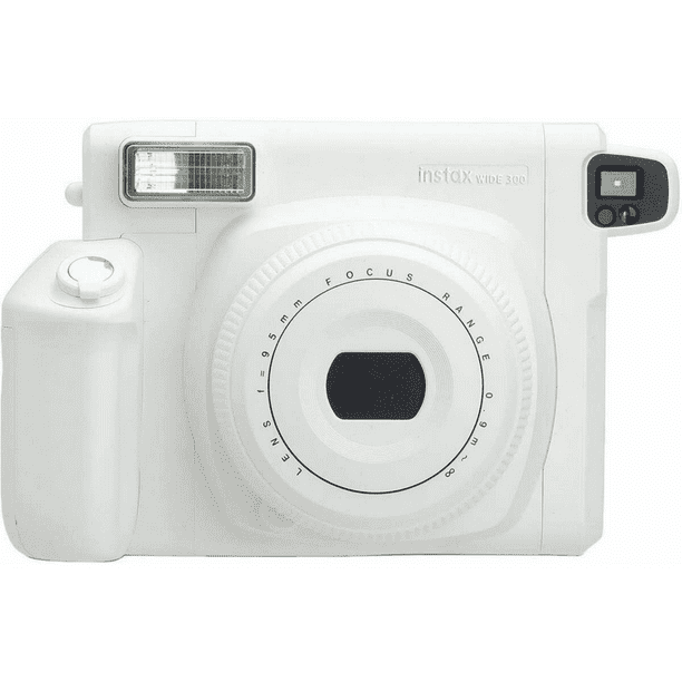 Boos worden pint bruiloft Fujifilm INSTAX Wide 300 Instant Film Camera, White - Walmart.com