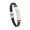 Black, variant on Contemporary Braided PU Leather Wristband With Polished Metal 1cm Wide Braceleet For Delicate Wrists Comes In 12 Chic Color Variants