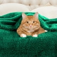 thumbnail image 6 of Premium 100% Micro-Polyester Fleece Blanket, Ultra-Plush , Soft, Breathable, All-Season, Perfect for Bed or Couch, Blanket Set , Throw, Evergreen by Blue Nile Mills, 6 of 7