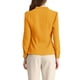 thumbnail image 3 of CAMISA DE BOTONES DE MANGA LARGA EN V ELEGANTE PARA MUJERES CHIC TALLA XS AMARILLA, 3 of 6