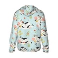 thumbnail image 3 of Fotbe Cute Cows Men's Women's UPF 50+ Sun Protection Jacket Hooded Cooling Shirt with Pockets Hiking Outdoor Performance-Medium, 3 of 9