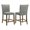 Gray, variant on Coaster Paxton 24.5" Fabric Upholstered Counter Height Chair in Beige