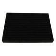 thumbnail image 2 of fenteer Rings Display Tray Ear Studs Organizer for Rings Studs Earrings Bedroom Home Black, 2 of 8