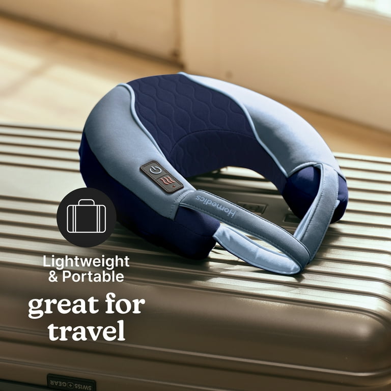Homedics Neck Massager with Comfort Foam Vibration and Soothing Heat