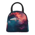 thumbnail image 1 of Disketp Cosmic Paint Swirl Bolsa Térmica para Almuerzo, Lonchera con Abertura Amplia y Gran Capacidad, Organizador Reutilizable para Mujeres, Hombres y Adultos, 1 of 6