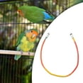 thumbnail image 4 of Milaget Bird Cage Rope Perch Bird Grinding Claws Flexible for Lovebird Conures Macaw 100cm, 4 of 5