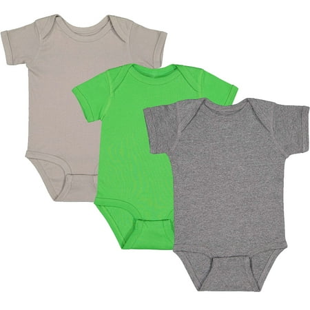 

Marky G Apparel Baby Rib Short-Sleeve Bodysuit (Pack of 3)